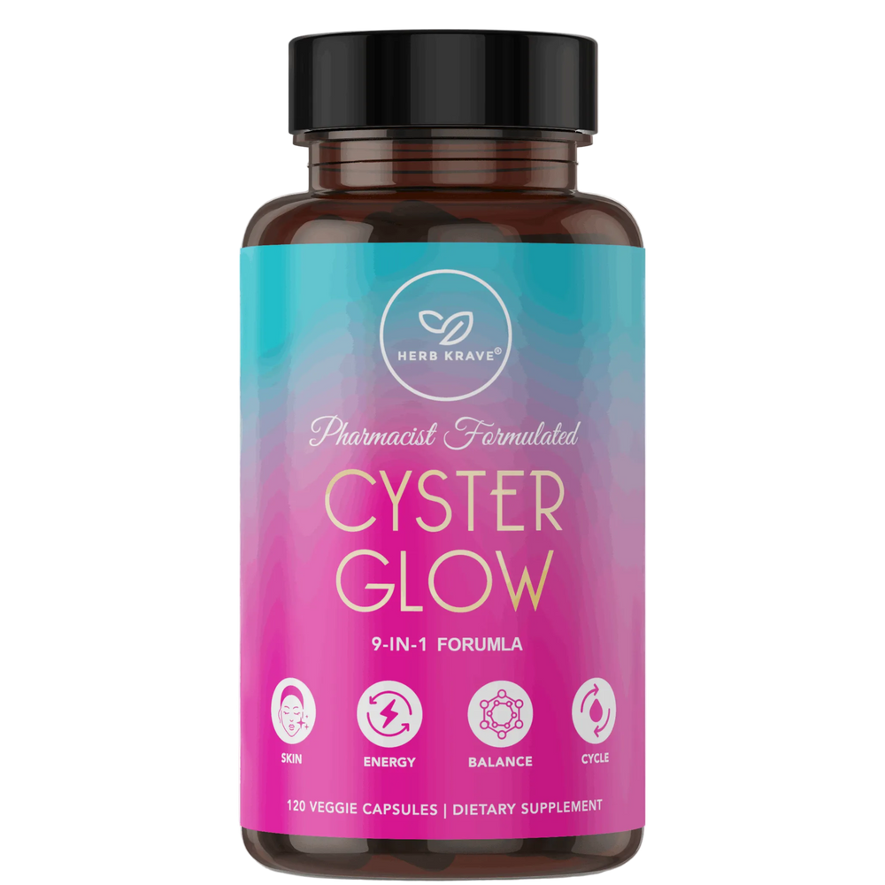 Cyster Glow   9-in-1 Premium Myo-Inositol & D-Chiro Inositol Blend: All in one PCOS supplement.*