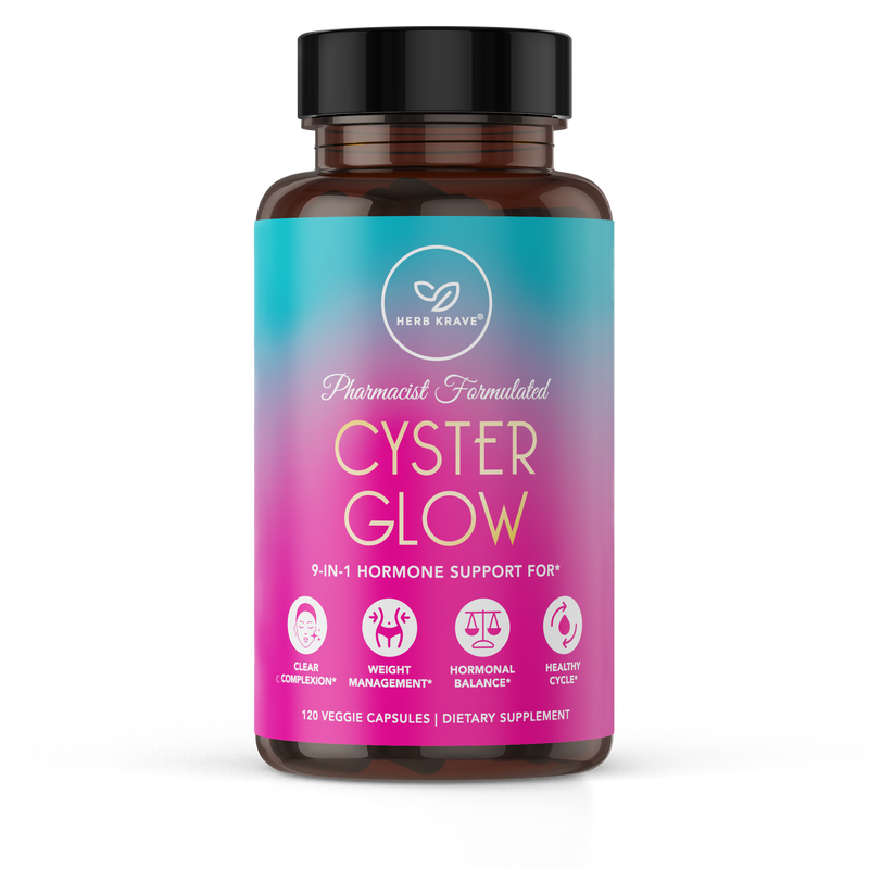 Cyster Glow   9-in-1 Premium Myo-Inositol & D-Chiro Inositol Blend: All in one PCOS supplement.*
