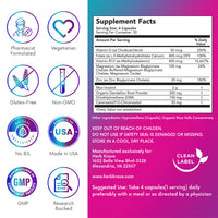 Cyster Glow   9-in-1 Premium Myo-Inositol & D-Chiro Inositol Blend: All in one PCOS supplement.* - Image 2